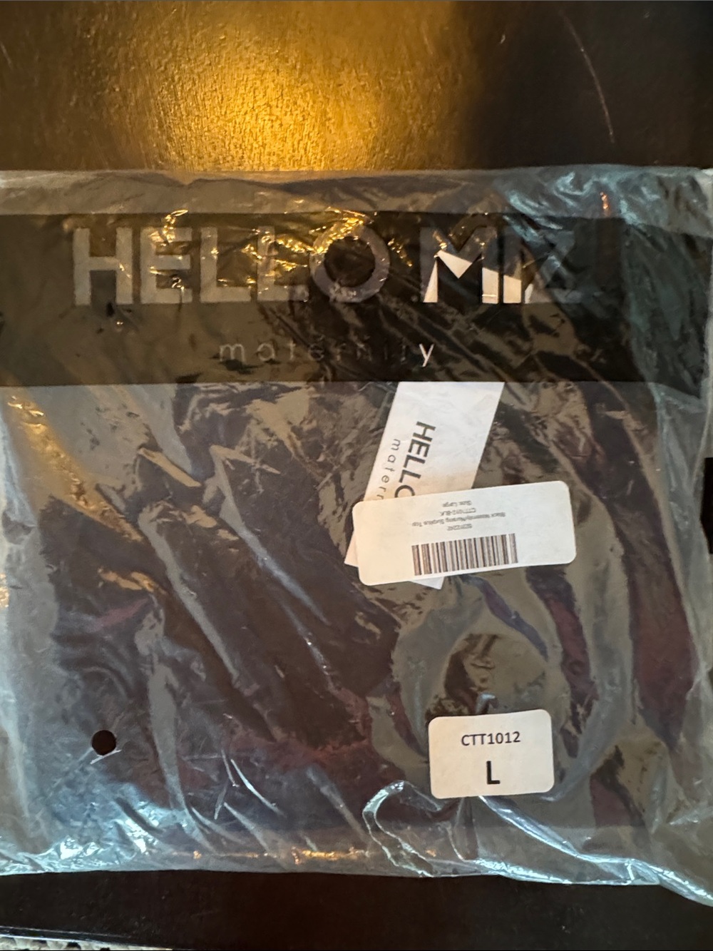 Hello MIZ Black Women's Tunic